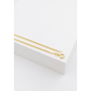 MUAU Schmuck  Collier Venezianer Gelbgold 585, 1.4mm, 42cm 