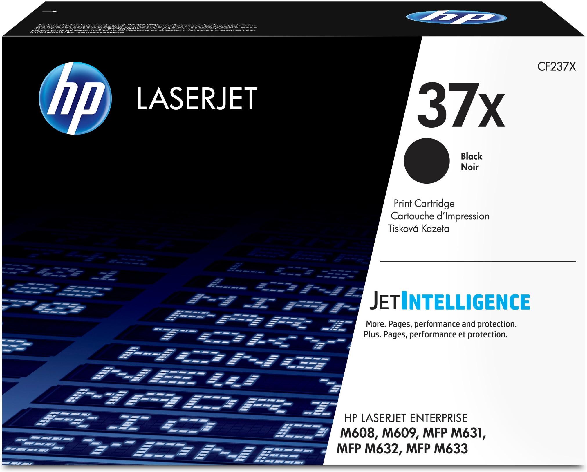 Hewlett-Packard  HP Toner-Modul 37X schwarz CF237X LJ Enterprise M608 25'000 S. 