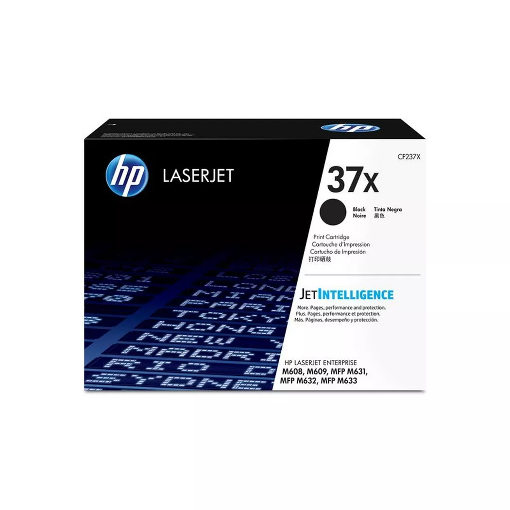 Hewlett-Packard – HP Toner-Modul 37X schwarz CF237X LJ Enterprise M608 25’000 S., One Size