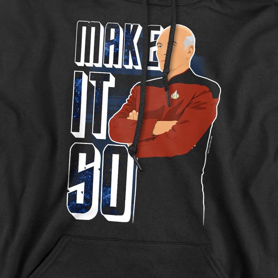 Star Trek Sweat À Capuche Make It So  