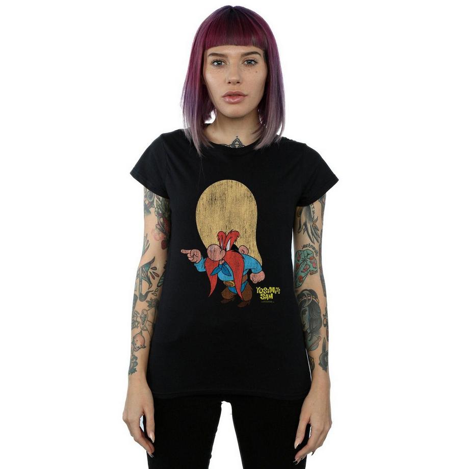 LOONEY TUNES T-shirt Yosemite Sam Pointant  