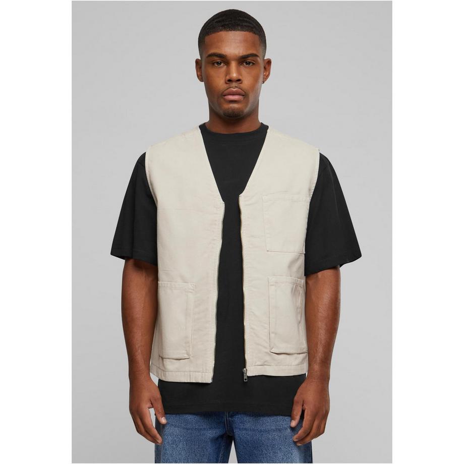 URBAN CLASSICS Gilet in cotone biologico  