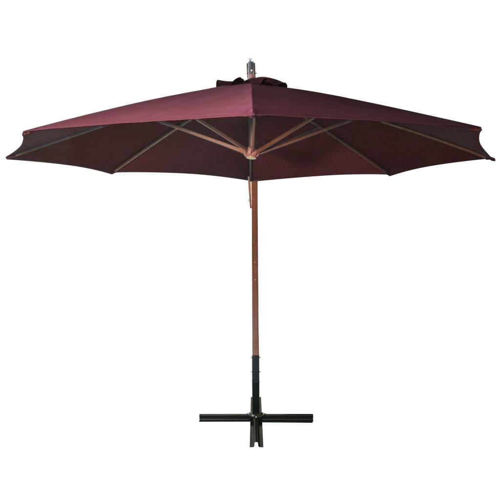 VidaXL Parasol de jardin suspendu  