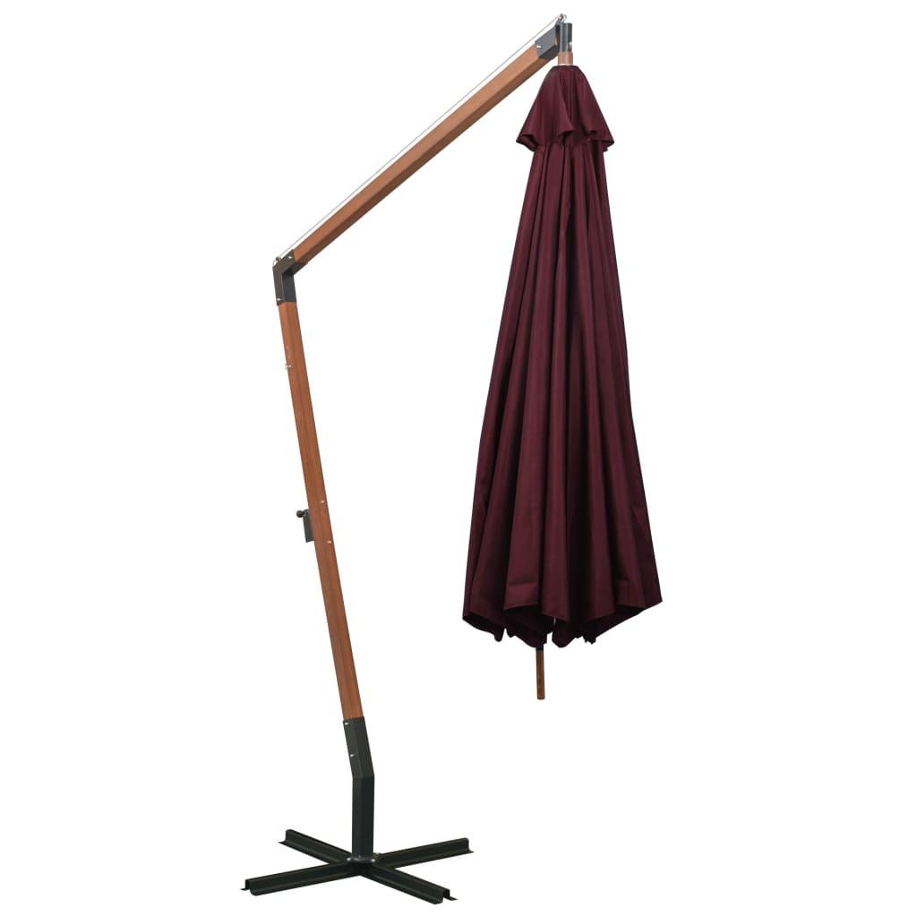 VidaXL Parasol de jardin suspendu  