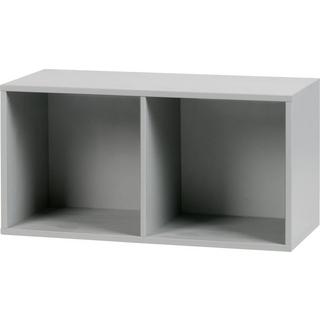 mutoni Cabinet Case Two gris béton ouvert  