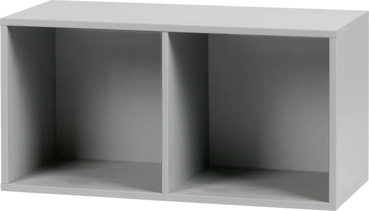 mutoni Schrank Case Two Open betongrau  