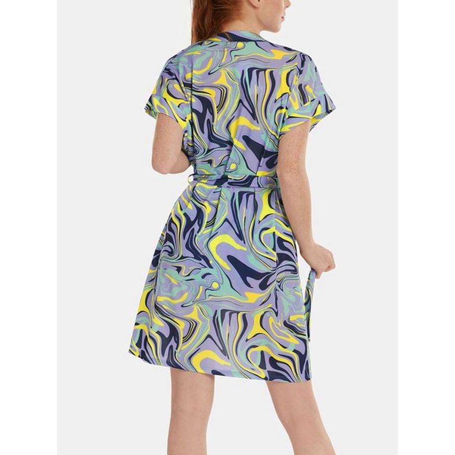 Lisca  Abito estivo a maniche corte con cintura Palma 