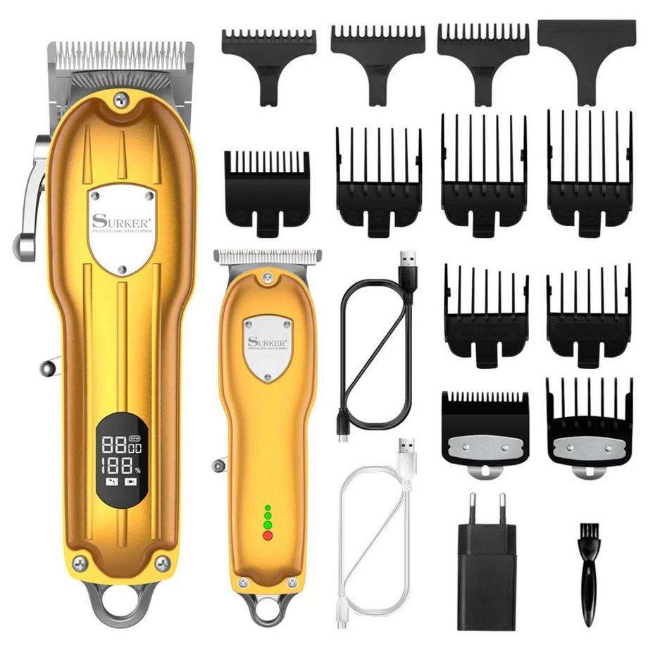 Blue Chilli Tondeuse Professionnelle LED Haircut Kit de Toilettage  