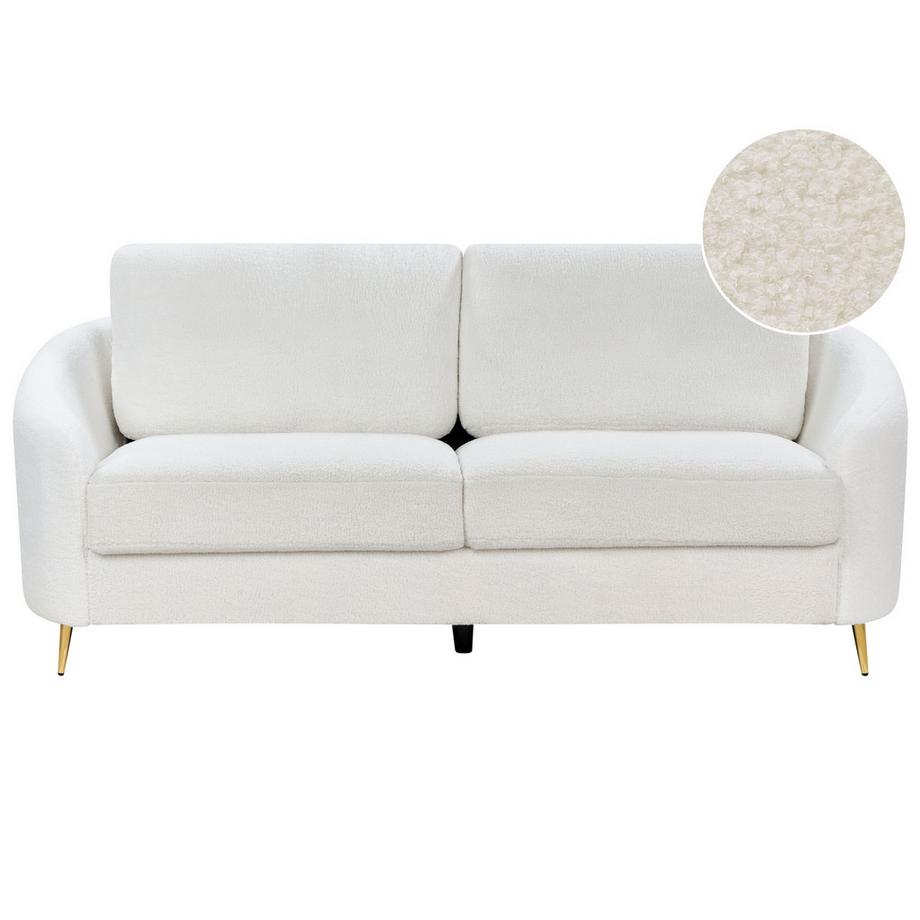 Beliani Canapé 3 places en Bouclé Traditionnel TROSA  