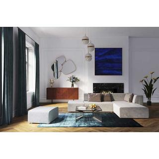 KARE Design Divano angolare Infinity Vegas grigio 337  