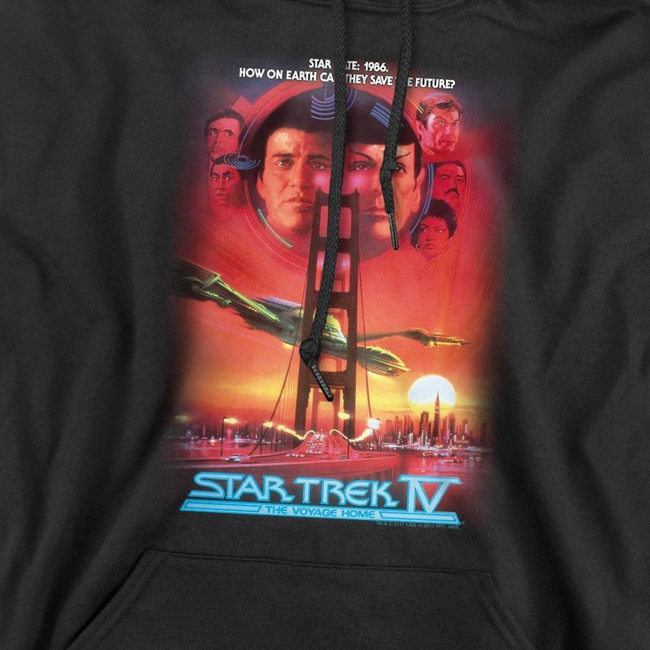 Star Trek The Voyage Home Felpa con cappuccio  