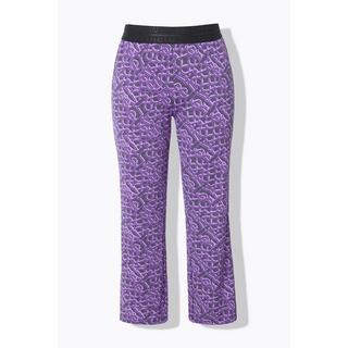 Ulla Popken Sienna Jambe Slim Imprimé Graphique Pantalon  