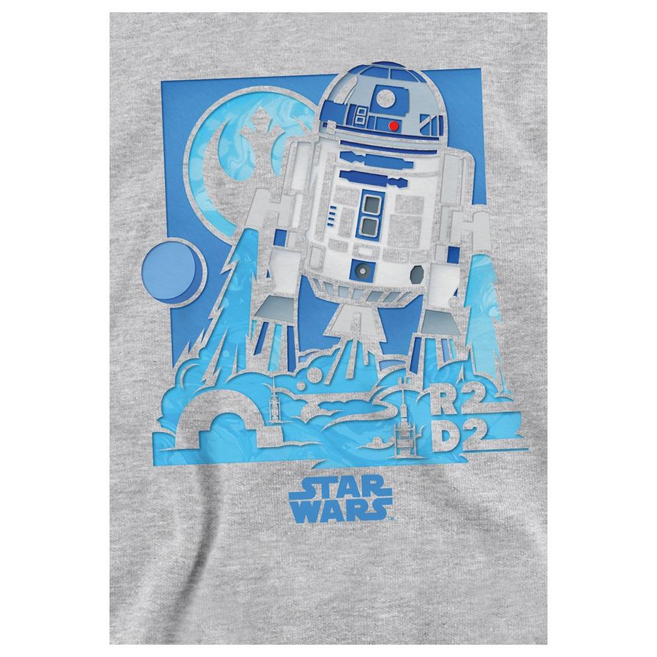 STAR WARS  Papercut Felpa Con Cappuccio R2d2 Erica 