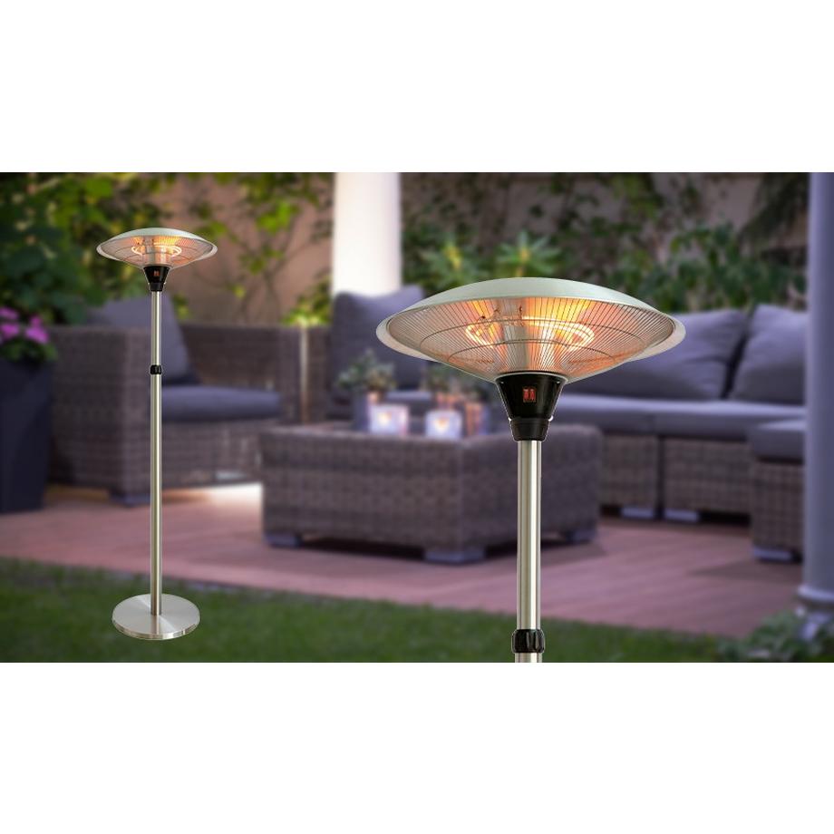 Sonnenkonig WÄRMEPILZ Elektro Gartenflamme  