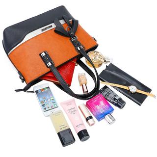 Gallantry Zweifarbige elegante Cabas Tasche  