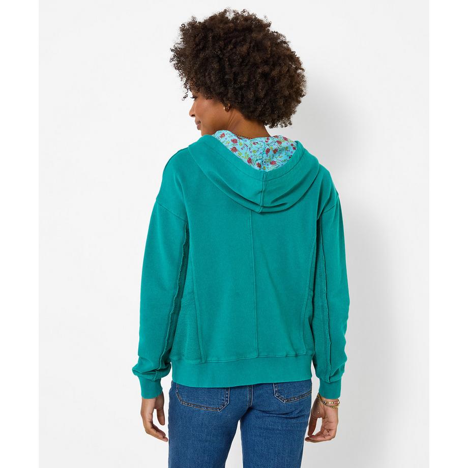 Joe Browns Hoodie mit Blumenstickerei  
