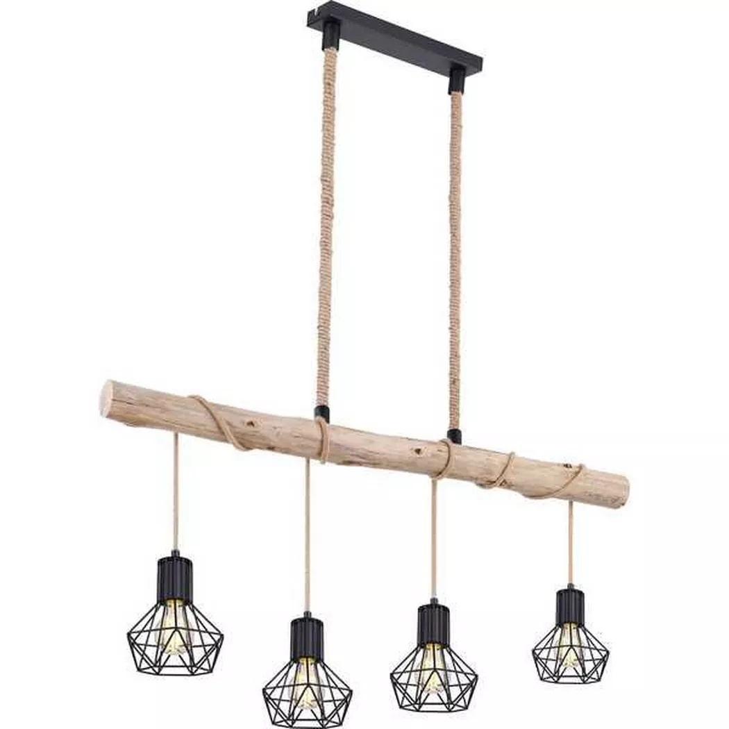 mutoni – Hängeleuchte Priska Metall 4xE27, One Size, Multicolor