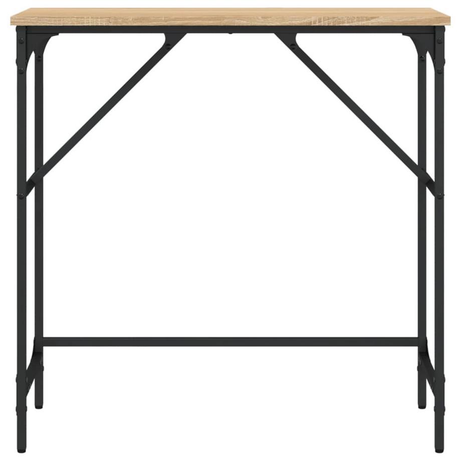 VidaXL Table console bois d'ingénierie  