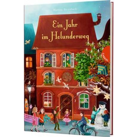 Holunderweg: Ein Jahr im Holunderweg Baumbach, Martina; Körting, Verena (Illustrationen) Couverture rigide 