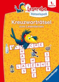 Ravensburger Leserabe Rätselspaß - Kreuzworträtsel zum Lesenlernen - 1. Lesestufe, Rätselbuch ab 6 Jahre Richter, Martine; Merle, Katrin (Illustrationen); Schulmeyer, Heribert (Illustrationen) Gebundene Ausgabe 