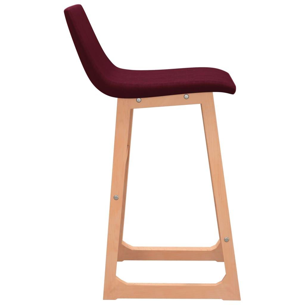 VidaXL Chaise de bar tissu  