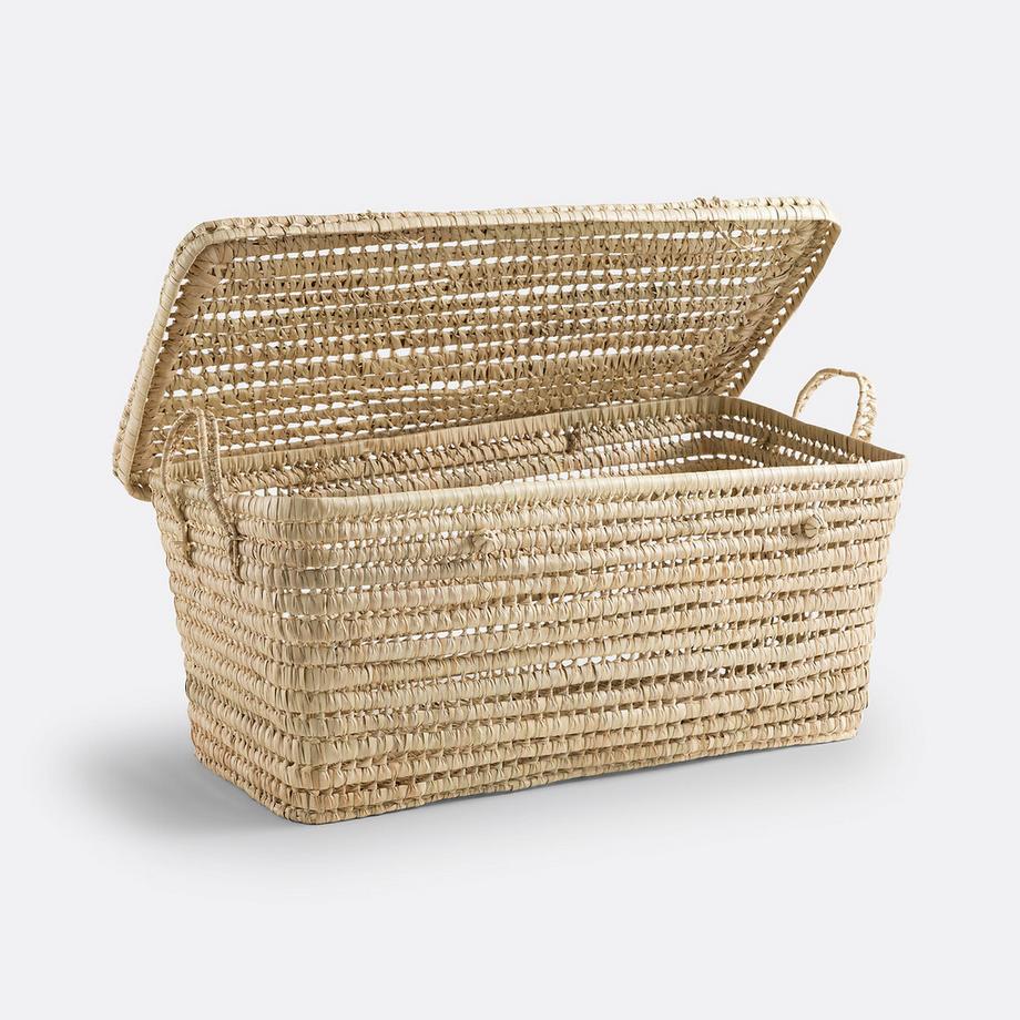 La Redoute Intérieurs Malle en feuille de palmier  