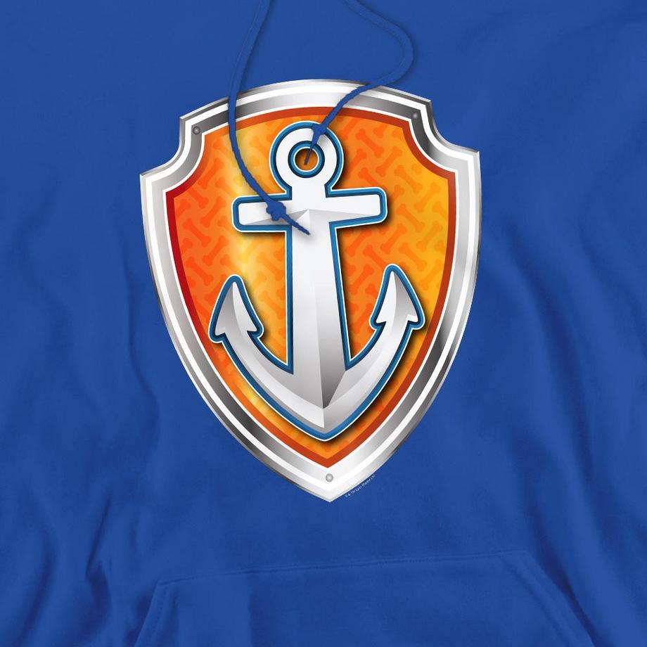 PAW PATROL Kapuzenpullover mit Anker-Schild-Print  