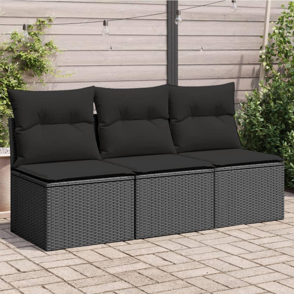 VidaXL Gartensofa poly-rattan  