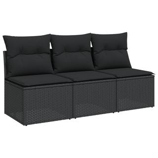 VidaXL Canapé de jardin rotin synthétique  