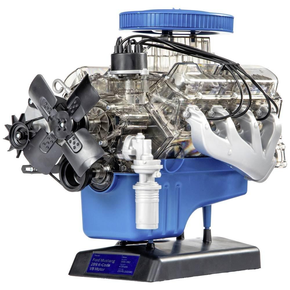 FRANZIS  Motor-Bausatz Ford Mustang V8-Motor 