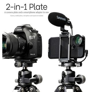 BENRO  ARCASMART Schnellwechselplatte mit Smartphone Halterung 
