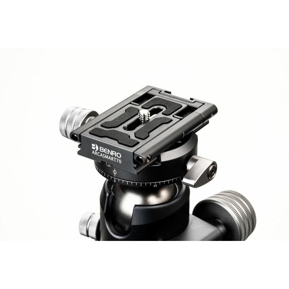 BENRO  ARCASMART Schnellwechselplatte mit Smartphone Halterung 