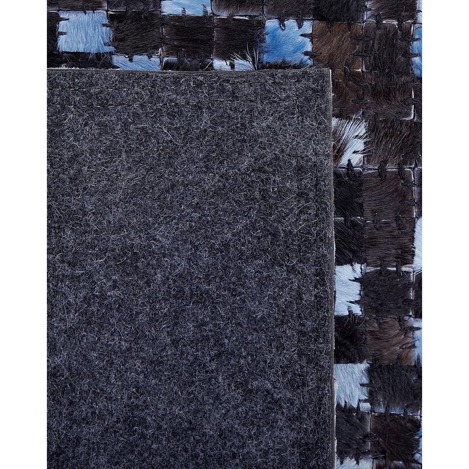 Beliani Tappeto en Pelle di vacchetta  IKISU  