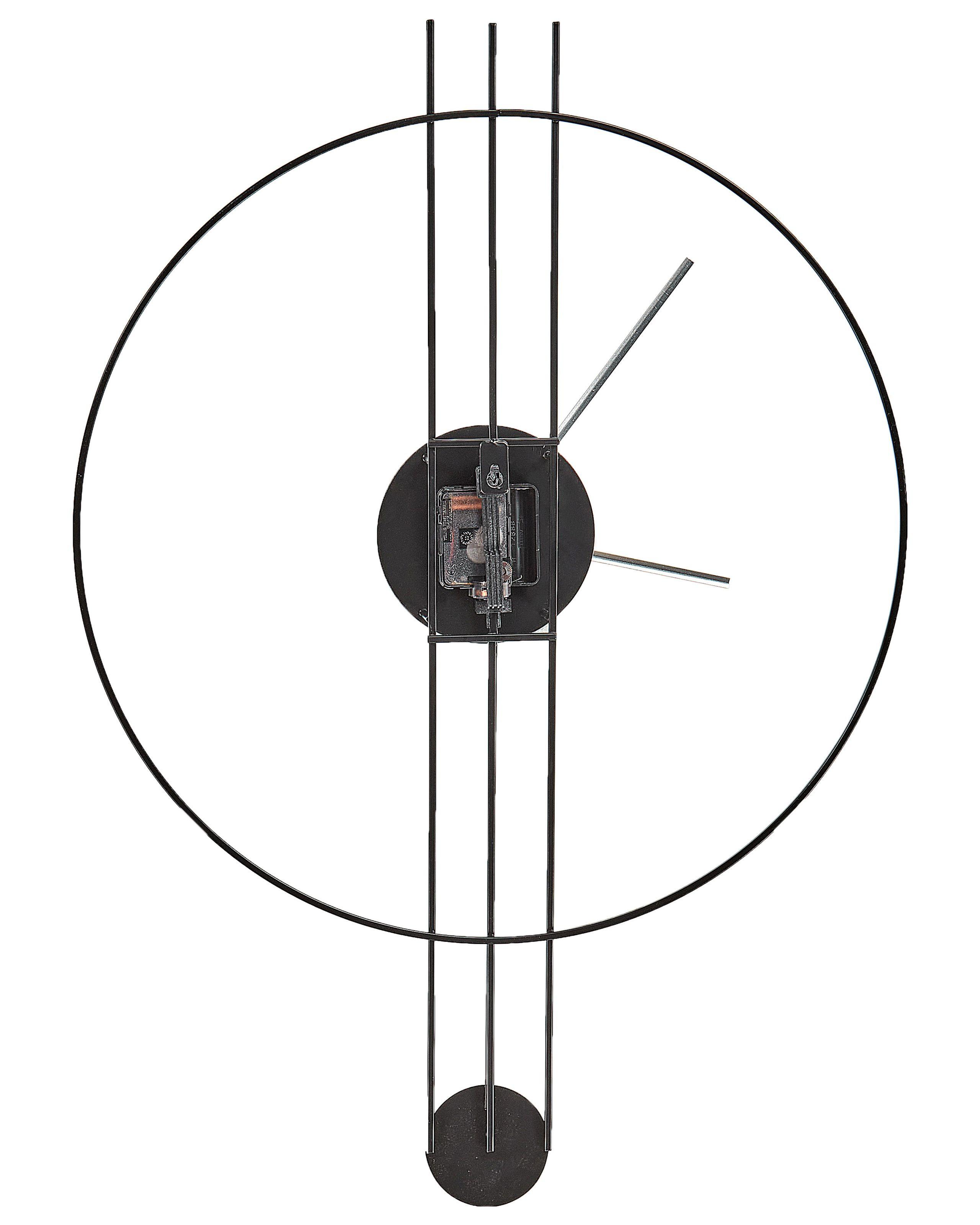 Beliani Horloge murale en Acier Moderne ANNIVIERS  