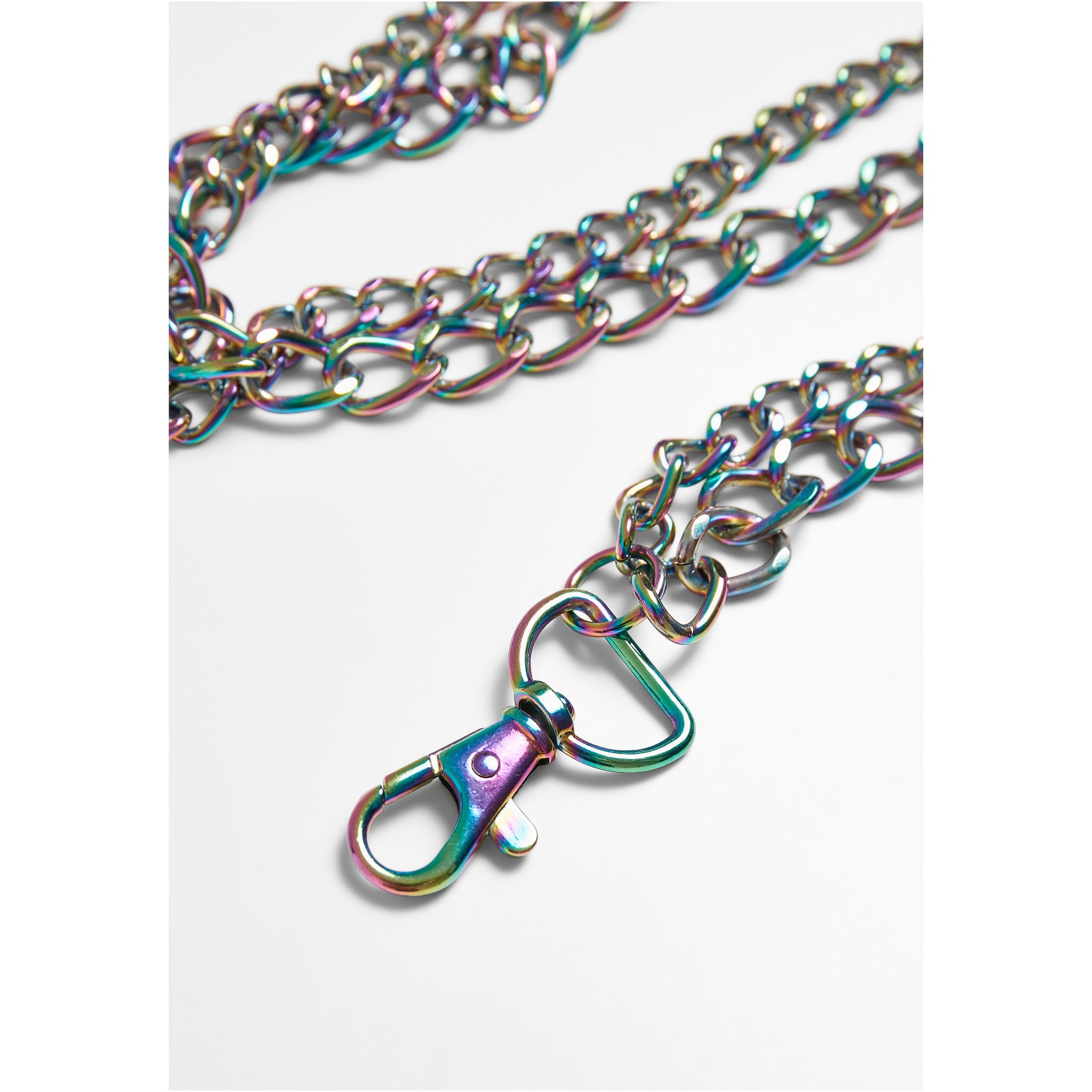 URBAN CLASSICS  ceinture holographic chain 