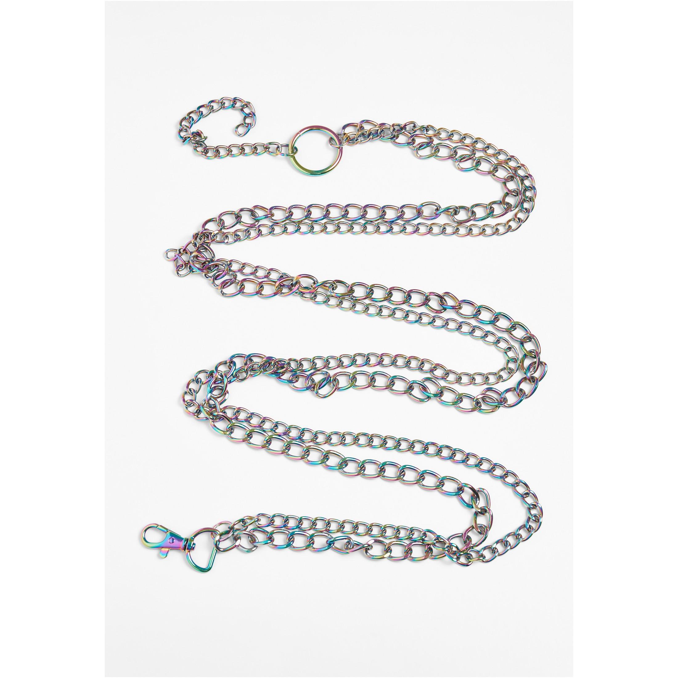 URBAN CLASSICS  ceinture holographic chain 