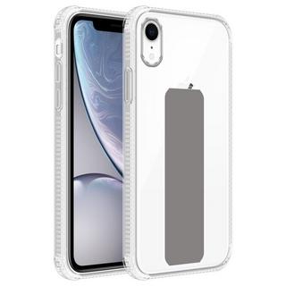 Cadorabo  Housse compatible avec Apple iPhone XR - Coque de protection en silicone TPU flexible avec support et fonction stand 