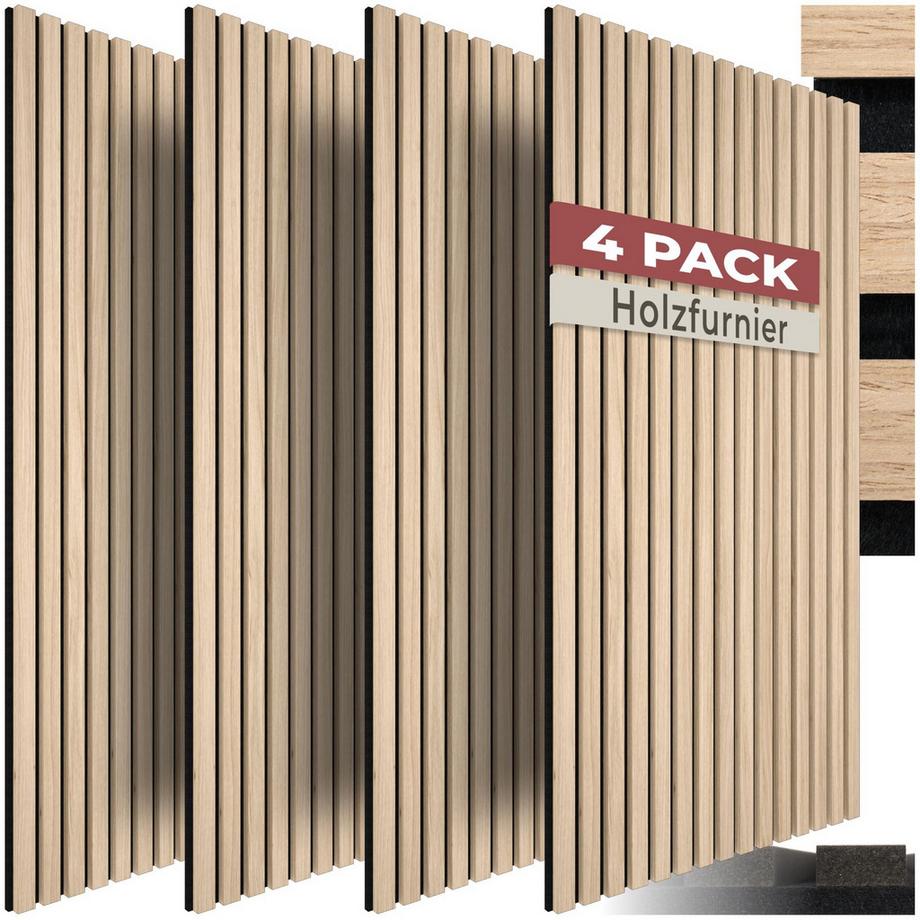 Akustikpaneele Sonic Wall je 60 x 120 x 2,1 cm, Größe flexibel anpassbar schallabsorbierender Filz