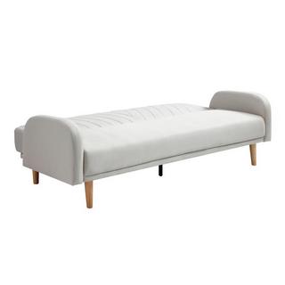 Vente-unique Klappsofa 3-Sitzer mit Schlaffunktion - Stoff - Cremefarben - VENAFRA  