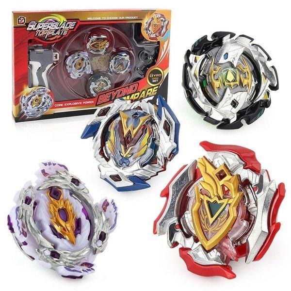 Gameloot  Superblade Top Plate battle set 4-pack - Rouge 