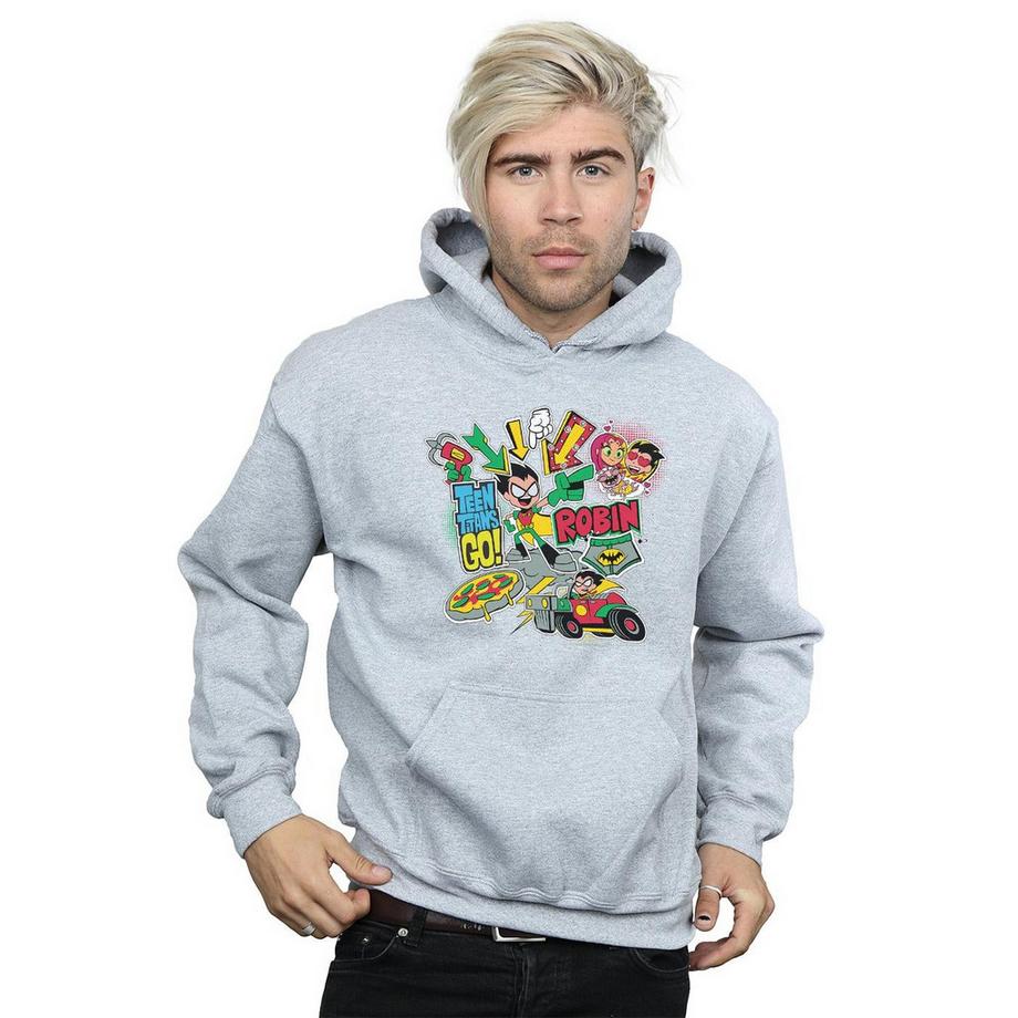 DC COMICS Teen Titans Go Sweat à Capuche  