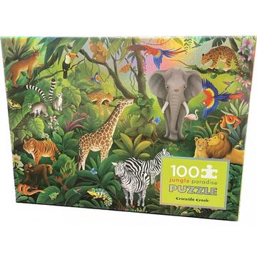 Holographic Dschungel Paradies 100 Pc, Crocodile Creek