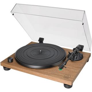 Audio Technica  AT-LPW40WN Manual Belt Drive Wood Base Turntable 