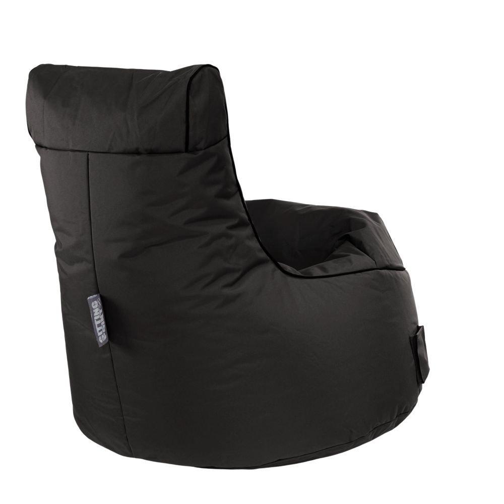 Sitting Point Sitzsack Swing Set Scuba, schwarz  