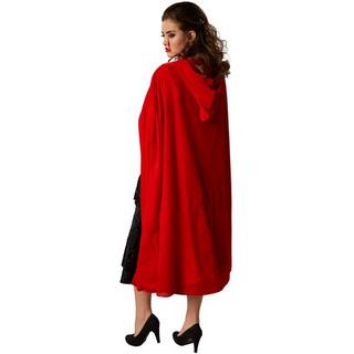 Tectake  Cape de velours à capuche 