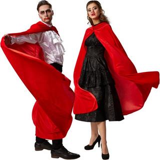 Tectake  Cape de velours à capuche 