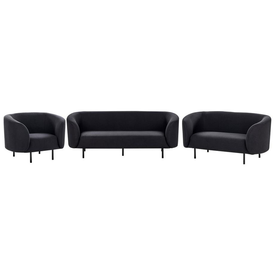 Wohnzimmer Set aus Stoff  LOEN