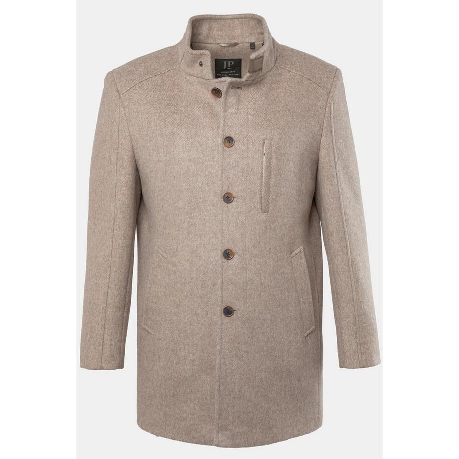 JP1880 Cappotto Misto Lana Collo Alto  