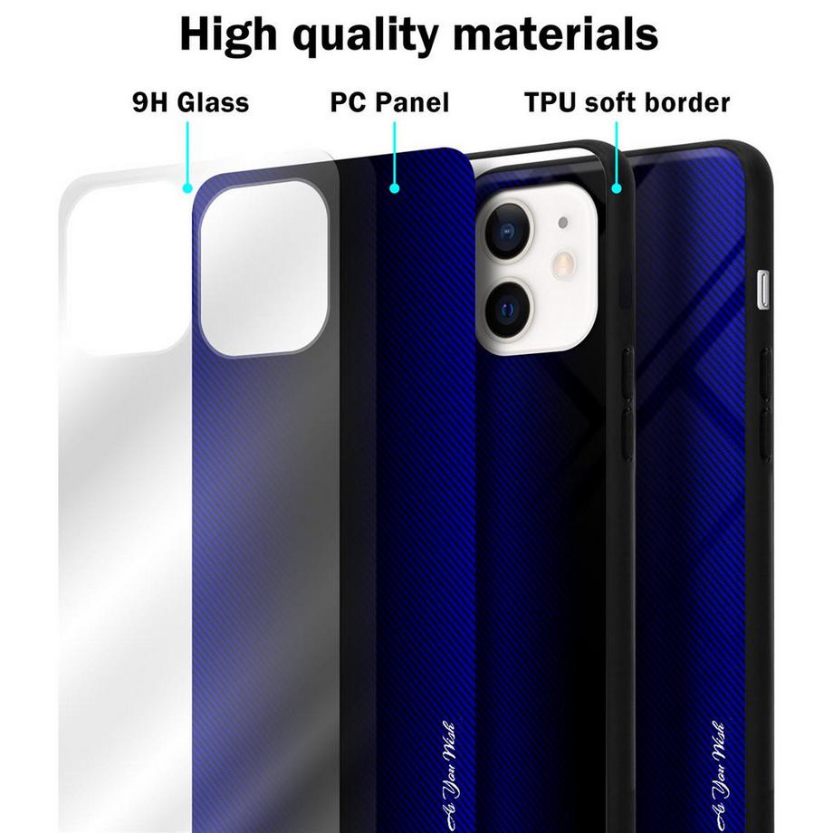 Cadorabo  Hülle für Apple iPhone 12 MINI Streifen Optik 