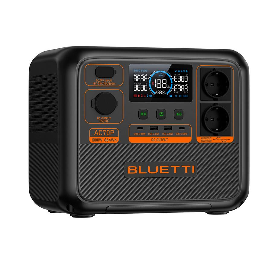 Bluetti  Tragbare Powerstation AC70P 